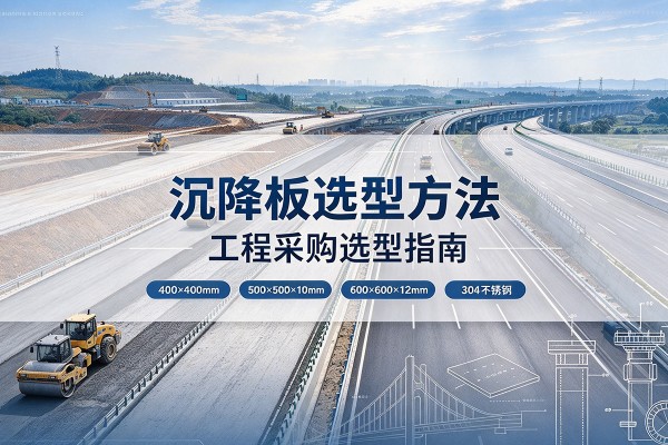 薛城沉降板选择方法