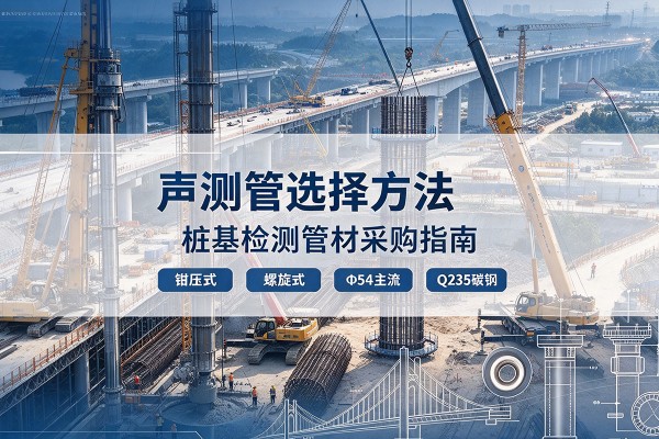 薛城声测管选型标准