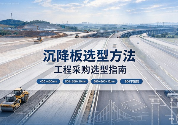 薛城沉降板选择方法