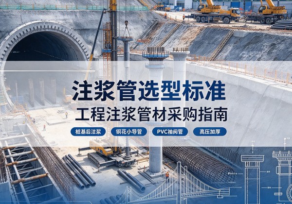 薛城注浆管选型标准